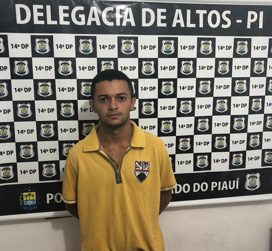 Acusado de tráfico é preso no bairro Santa Inês, em Altos